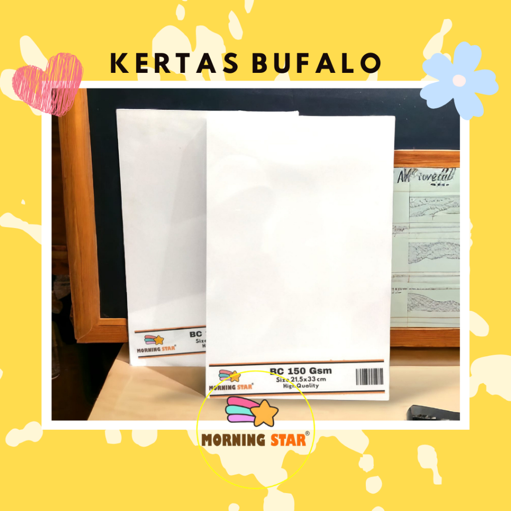 

PELANGI Kertas Bufalo Putih | Kertas Bufalo Morning Star