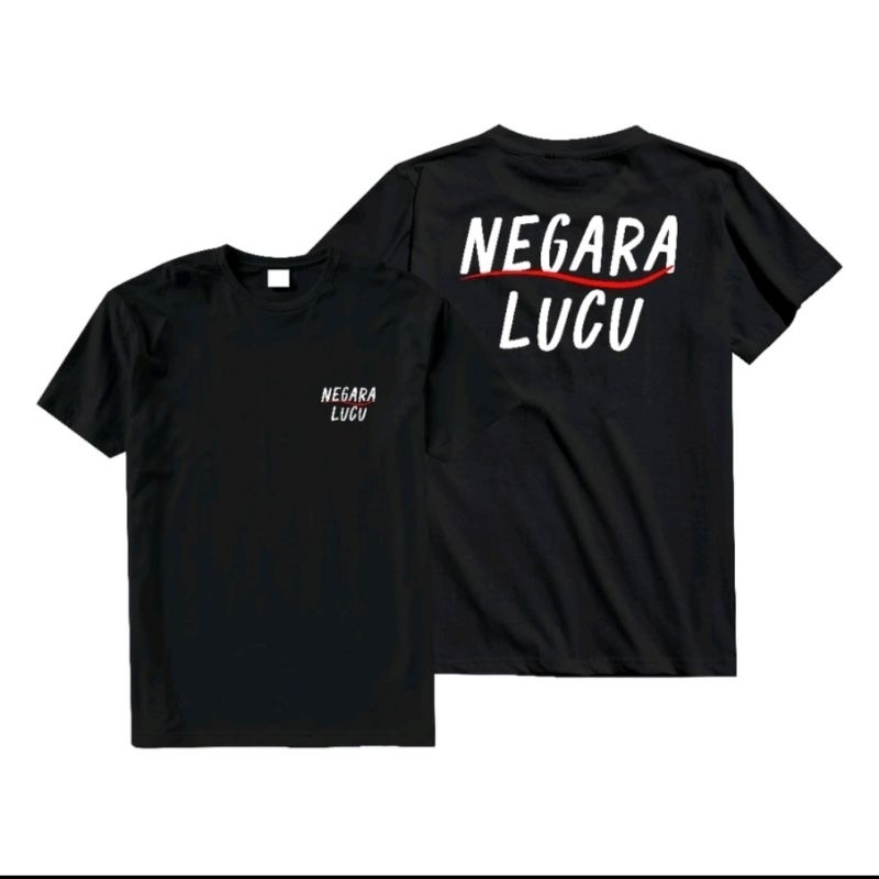 KAOS KATA KATA NEGARA LUCU - KAOS PRIA MURAH