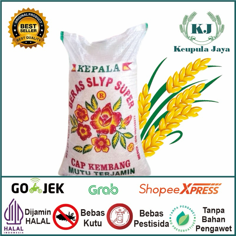 

beras cap kembang (bunga)25kg