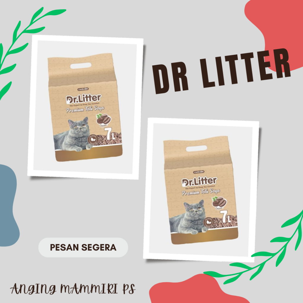 DR LITTER 7 LITER (Pasir Kucing)