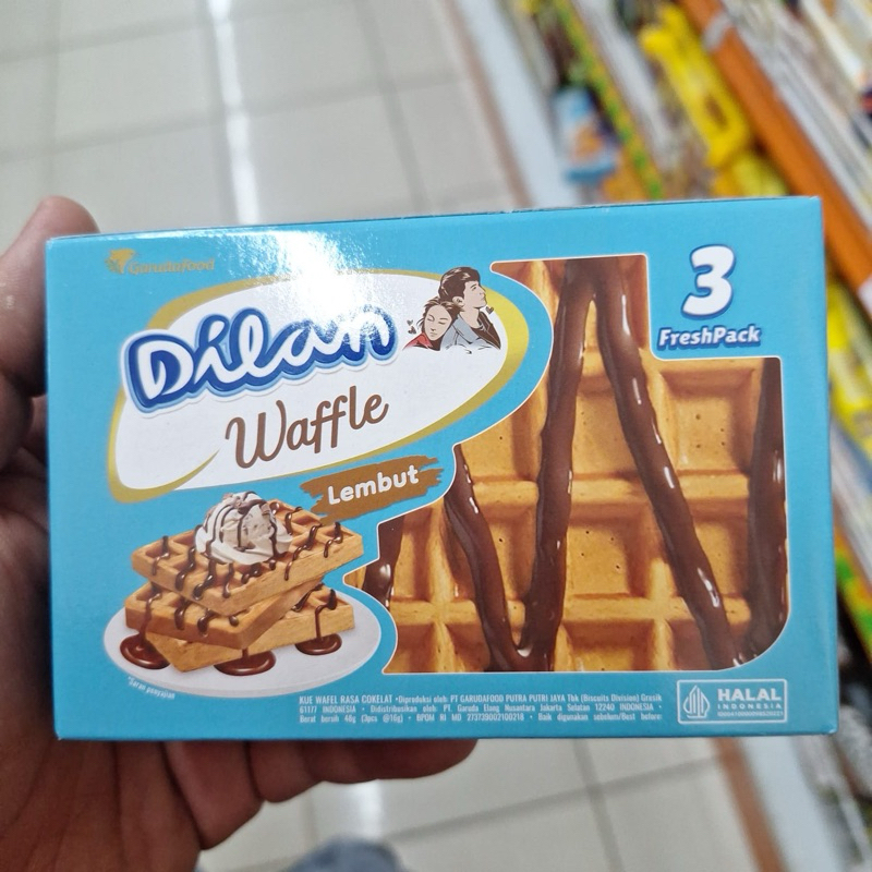 

Dilan Waffle fresh pack 48gram isi 3