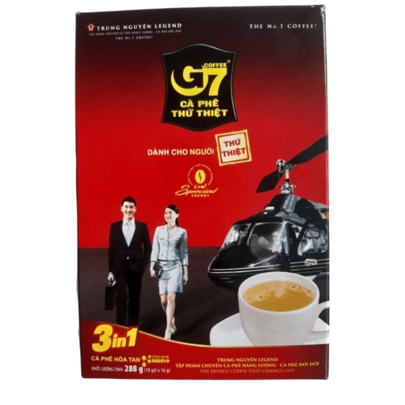 

Kopi Vietnam G7 Trung Nguyen 3 in 1 HALAL G7 Coffee