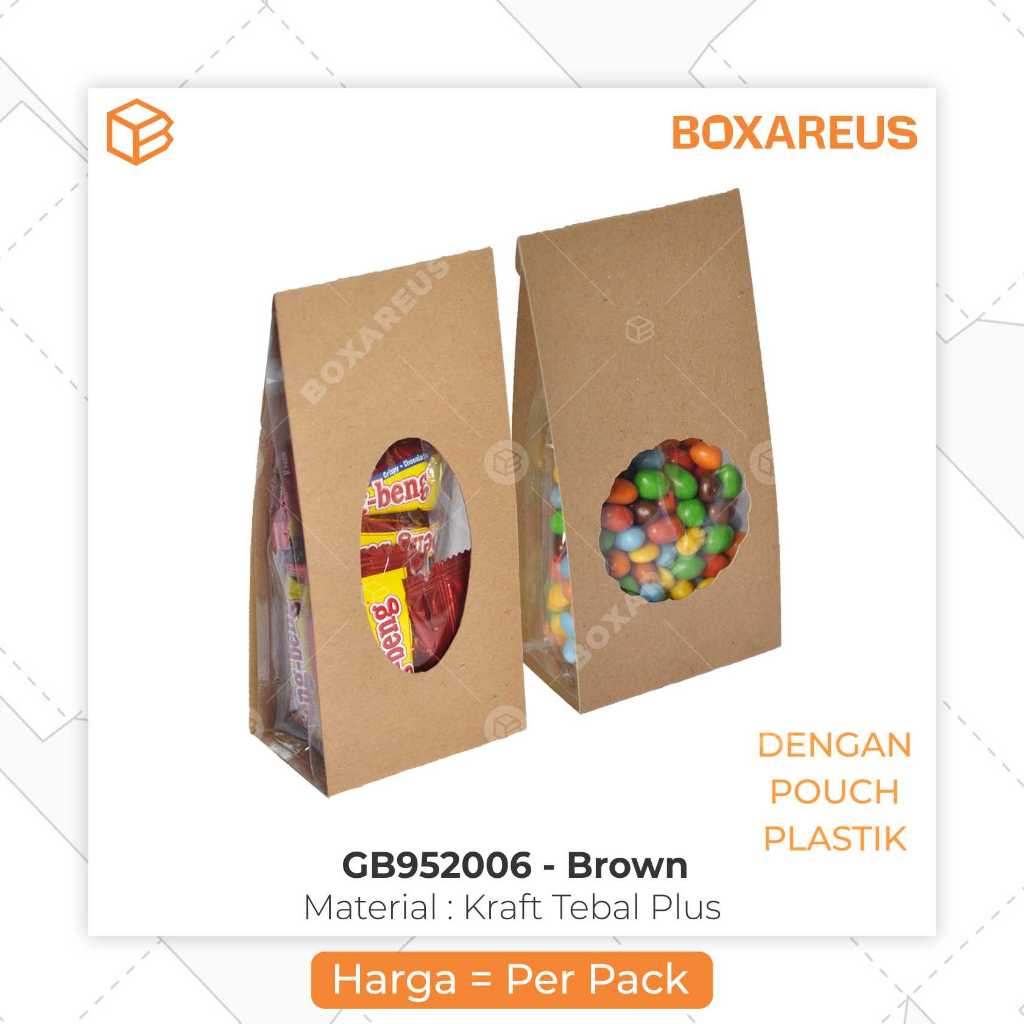

Souvenir Box Kotak Kado Packaging Gift | GB952006 + POUCH PLASTIK