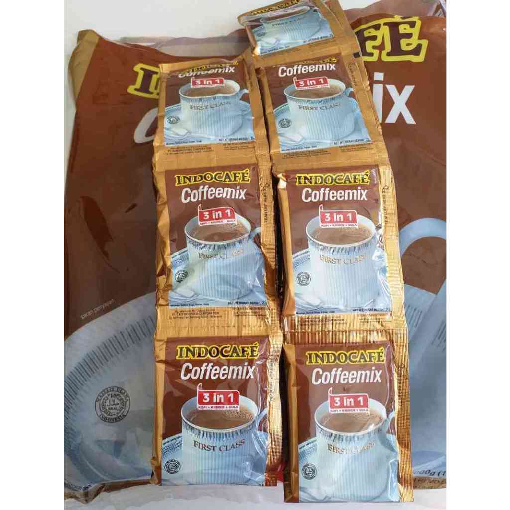 

INDOCAFE COFFEMIX 3IN1 ISI 10PCS/RENTENG