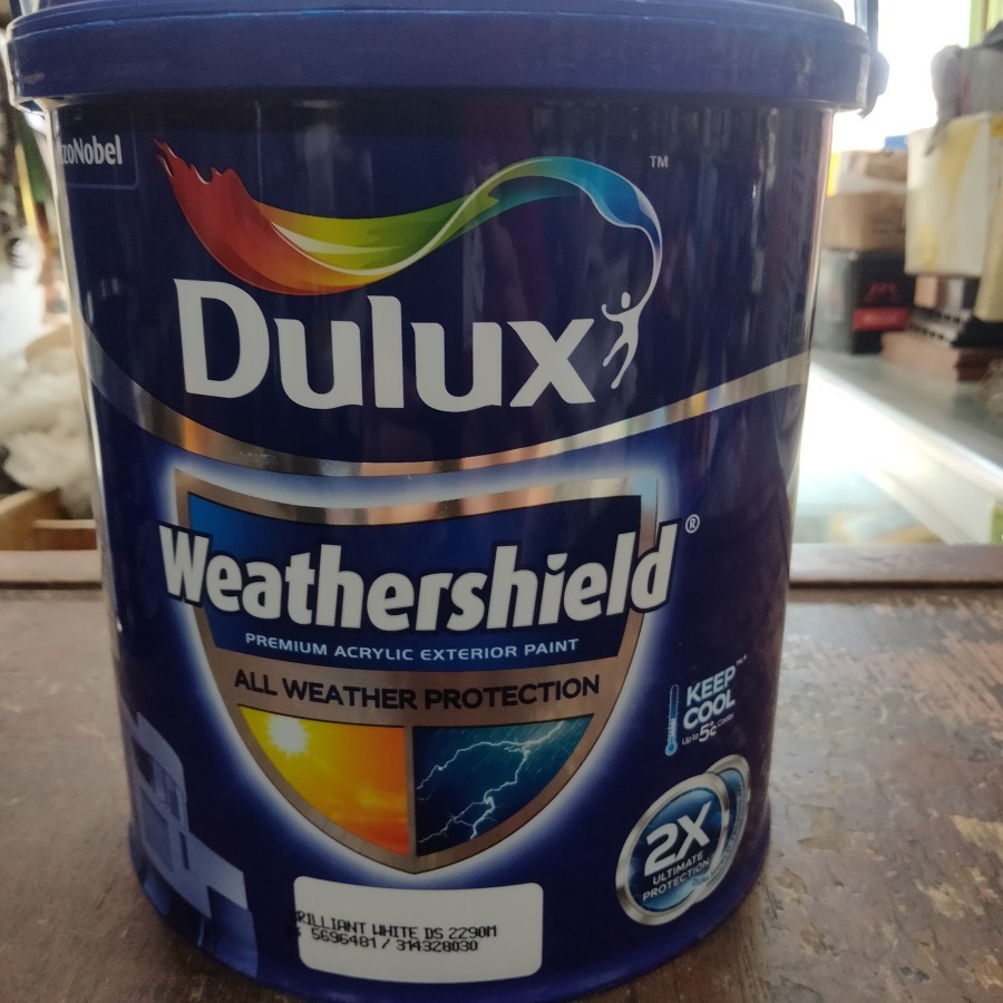 cat dulux weathershield brilliant white