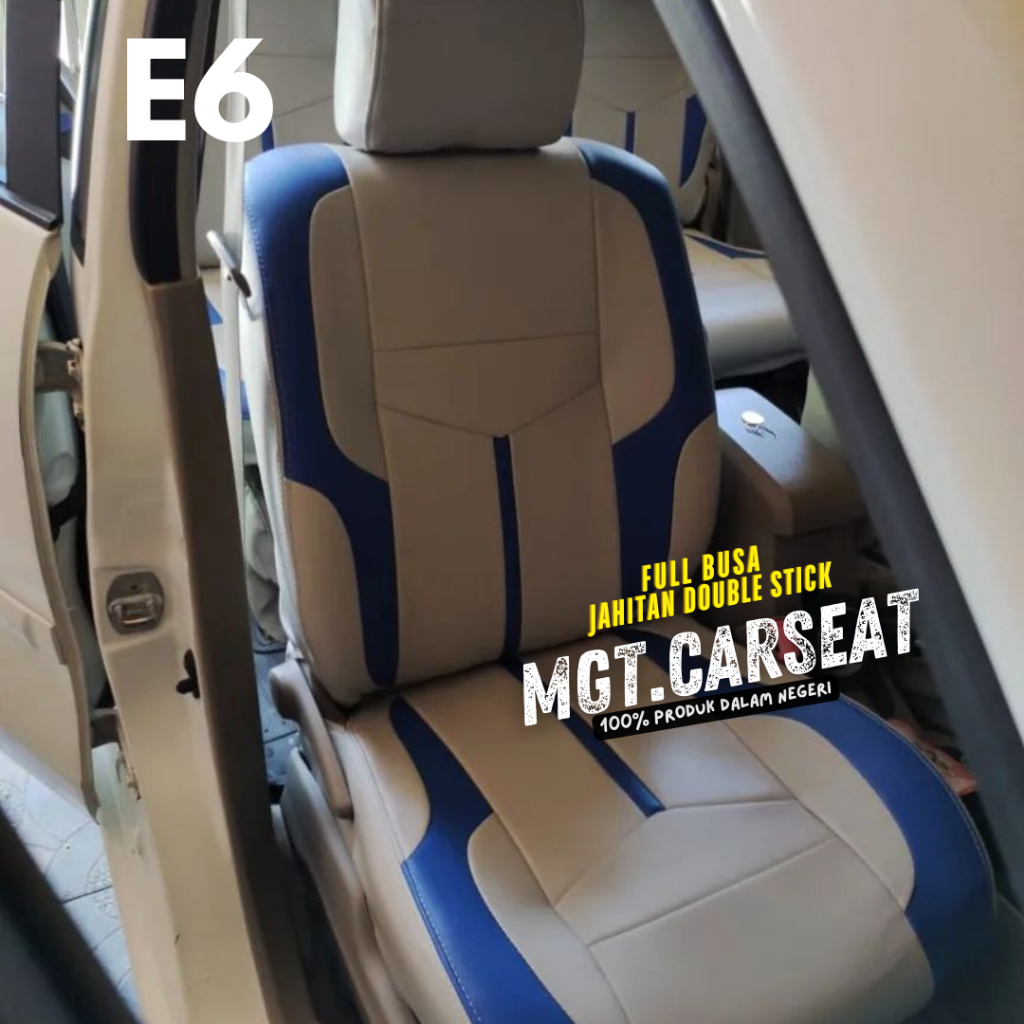 SARUNG JOK MOBIL AVANZA/XENIA 2016-2021 3 BARIS BAHAN MBTECH CAMARO PREMIUM HIGH QUALITY ANTI AIR