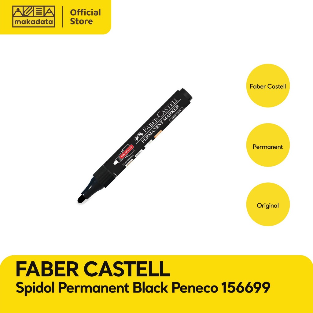 

SPIDOL WARNA/ SPIDOL PERMANENT FABER CASTELL PENECO (1 PCS) MURAH