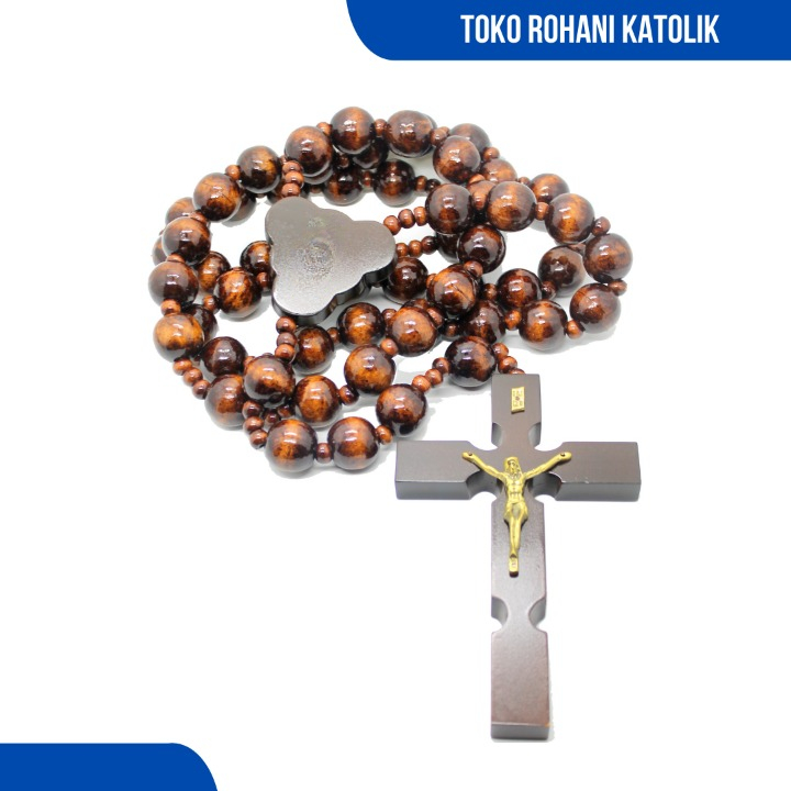 ROSARIO HIASAN DINDING BESAR (3CM)/ ROSARIO DINDING / ROSARIO DINDING KAYU / ROSARIO MANIK KAYU