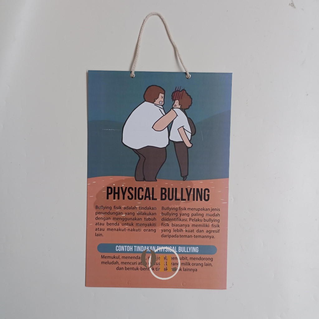 

Hard Poster Pysical Bullying - Stop Perundungan - Bullying Fisik