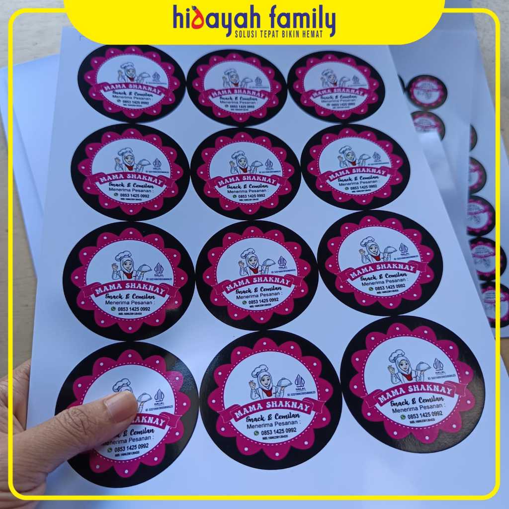

Cetak Plus Cutting Stiker Glossy A4