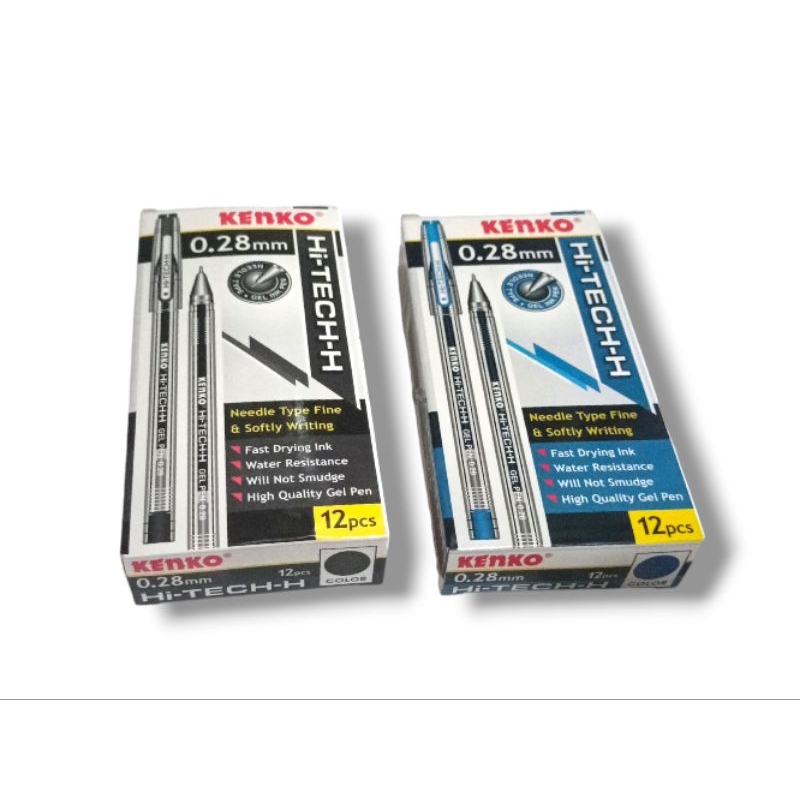 

pulpen hitech kenko 0,28mm 1 pack gel pen