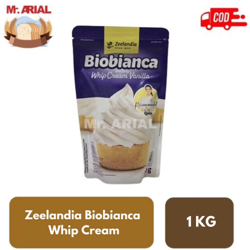 

Zeelandia Biobianca Whip Cream 1 Kg