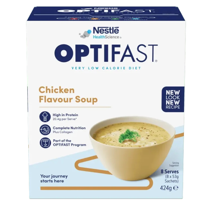 

OPTIFAST Very Low Calorie Diet SOUP Chicken 8x53g