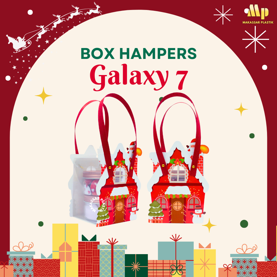 

BOX CHRISTMAS GALAXY 7 / BOX HAMPERS GALAXY 7 / DUS HAMPERS @12 LBR