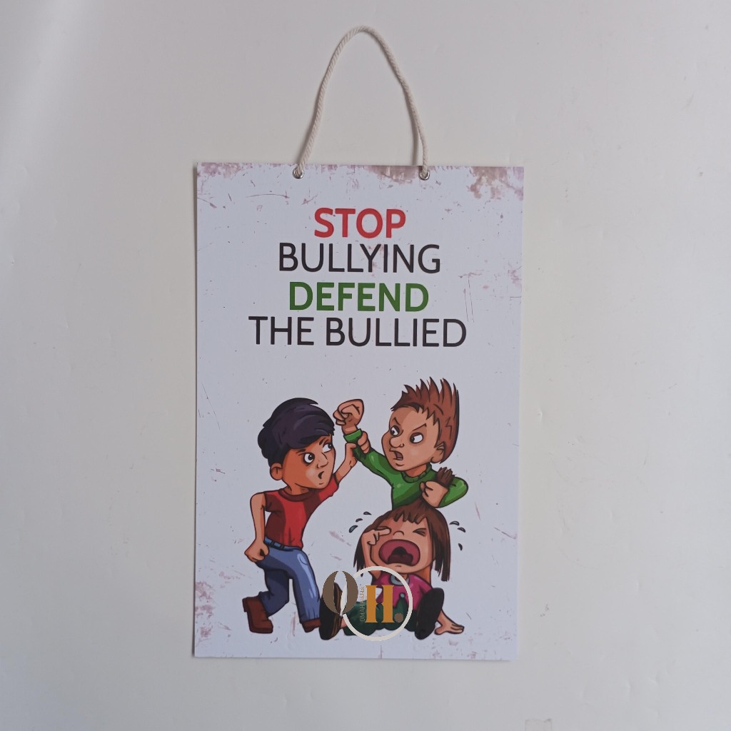 

Hard Poster Stop Bullying Defend Ther Bullied - Stop Perundungan - Edukasi Bullying Sekolah