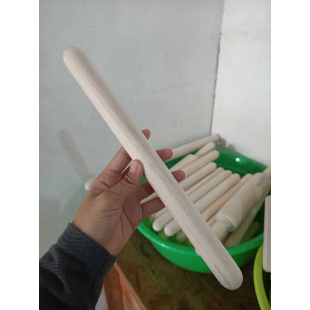 Rolling Stick Kayu 30cm X 2,5 Bisa Grosir