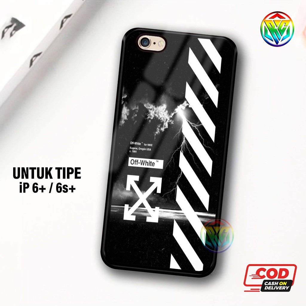Real Case iPHONE 6+ Terbaru Case kilau - New Case Glossy casing Hp IPHONE 6+ [Motif X] - Hardcase IP