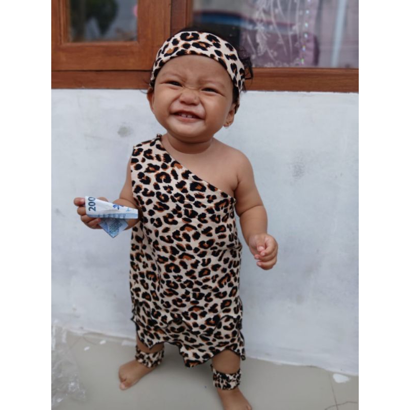 Kostum Tarzan Bayi Newborn, Kostum tarzan anak, Bisa COD 1 sampai 2 tahun