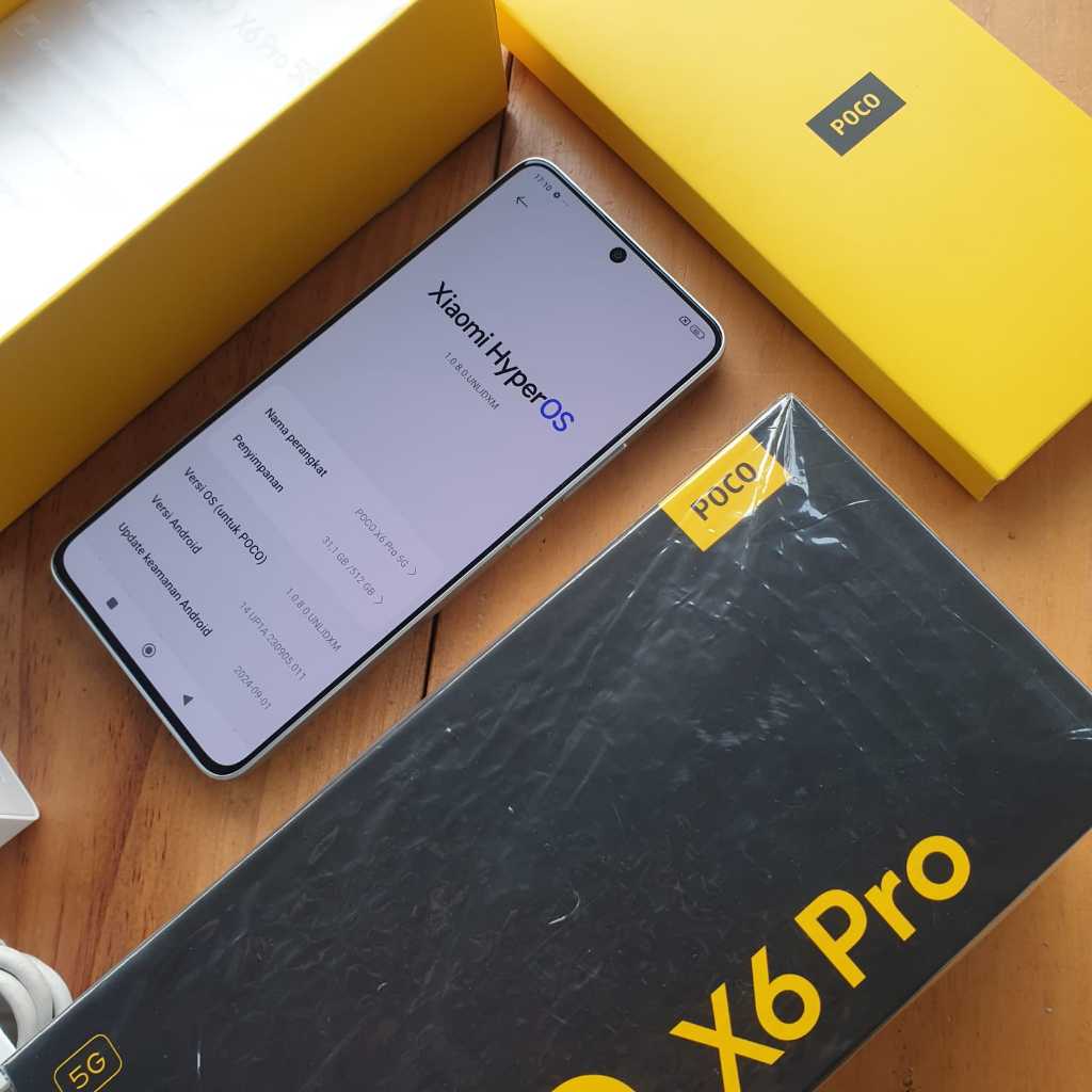 POCO X6 PRO SECOND 12/512GB HANDPHONE SECOND HP SEKEN HP BEKAS HP MURAH