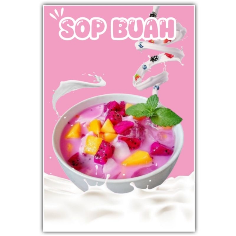 

Stiker Sop Buah | Stiker Aksesoris Jualan
