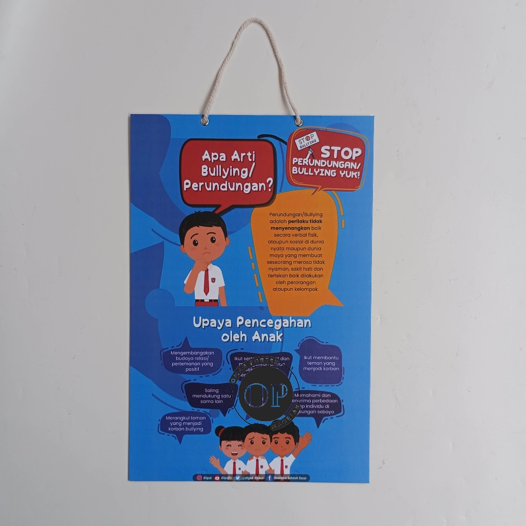 

Hard Poster Apa Itu Bullying - Upaya Pencegahan Perundungan - Stop Perundungan