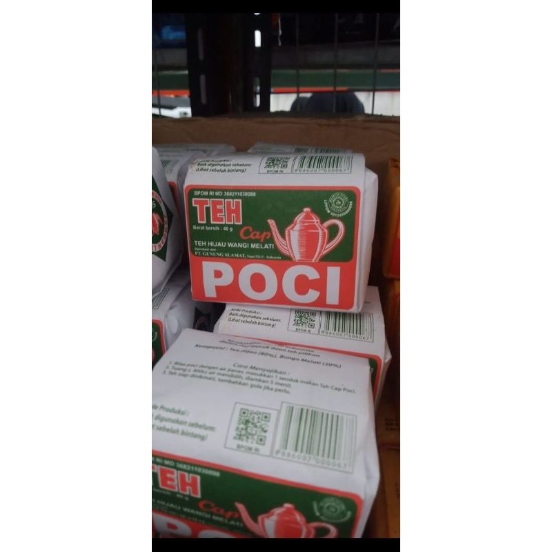 

TEH POCI HIJAU/SLOP