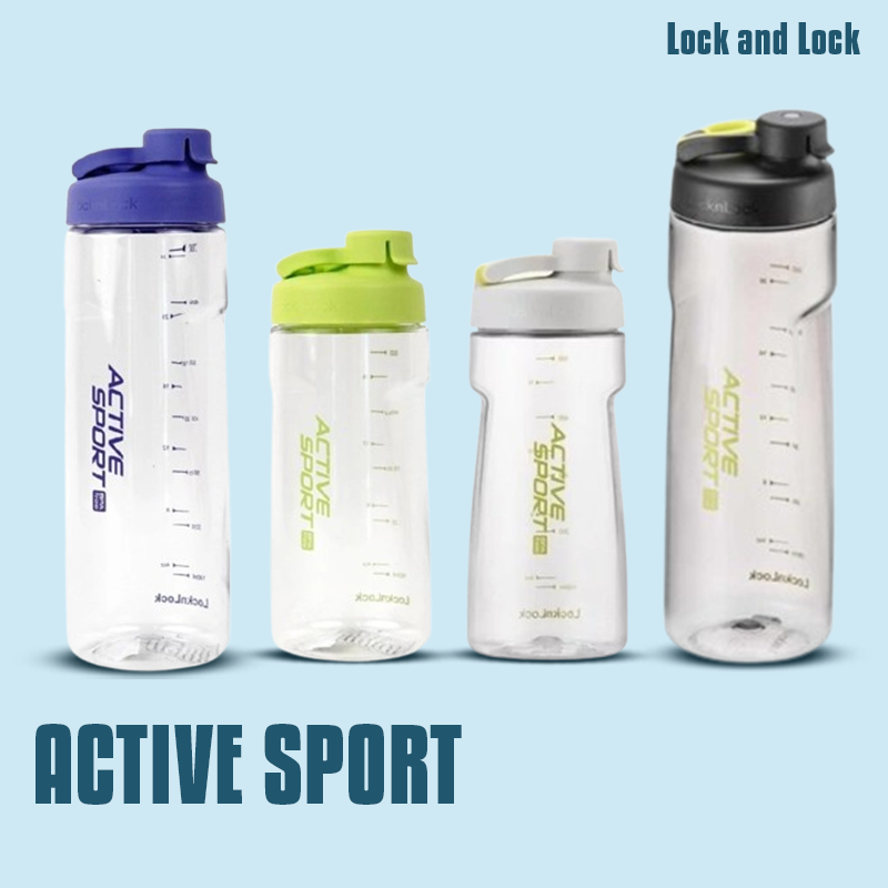 Original Lock n Lock active Sports Handy Bottle Botol Minum  540ML 730ML