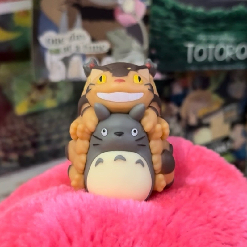 TOTORO CATBUS figur figure bonjar boneka jari original studio GHIBLI