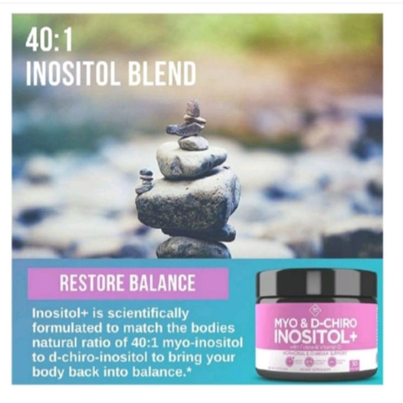 Terlaris - Myo & D-Chiro Inositol + With Folate Vitamin D (Kesuburan)