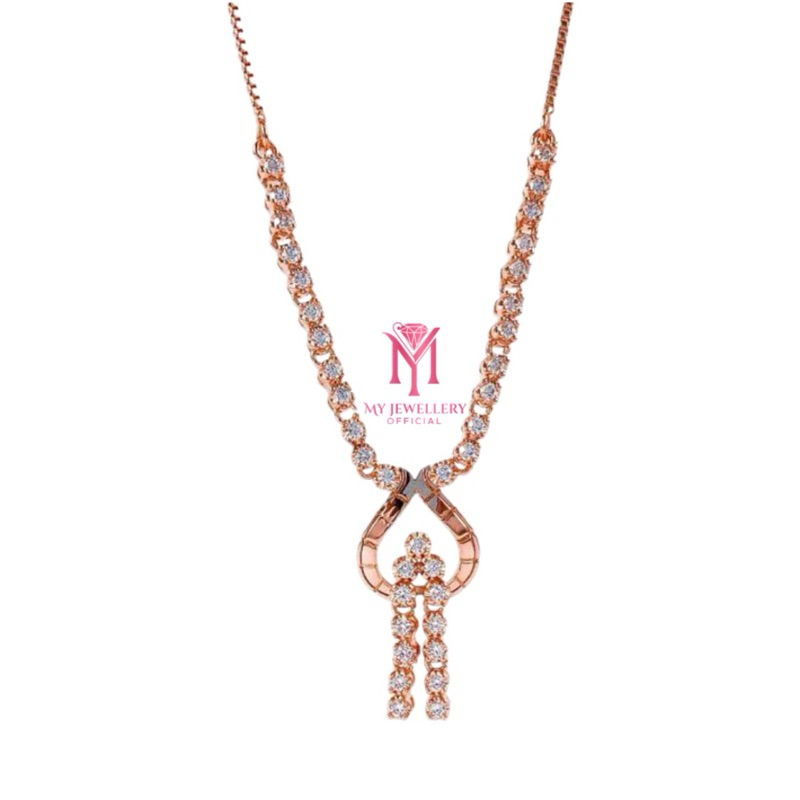 Kalung Tura Replika Berlian Premium Jewellery