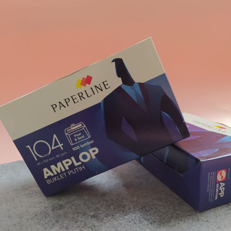 

Amplop Paperline 104 Putih Polos Ukuran Uang kertas