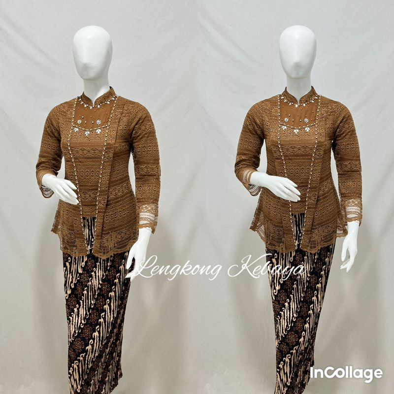 kebaya kutubaru hijab / kebaya tunik /kebaya brokat / kebaya modern