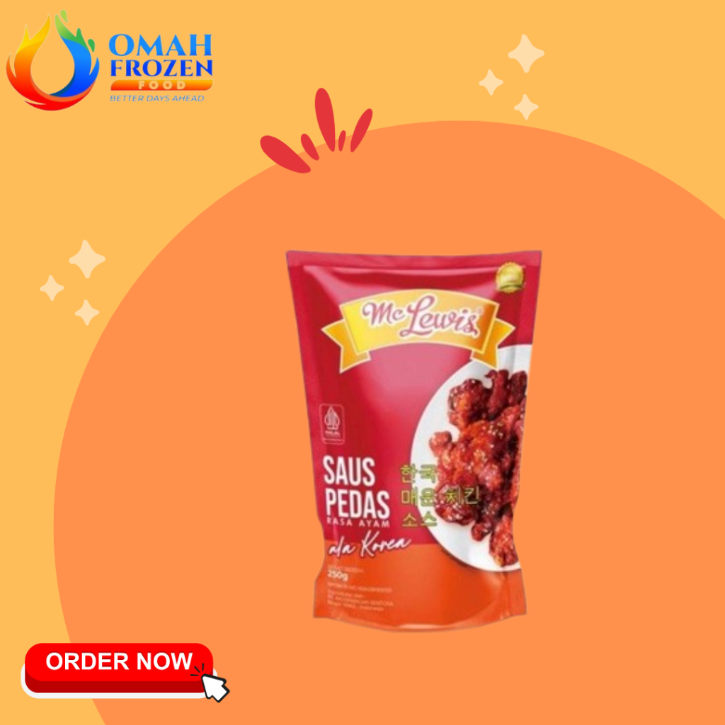 

Mclewis Saus Saos Pedas Rasa Ayam Ala Korean 250gr