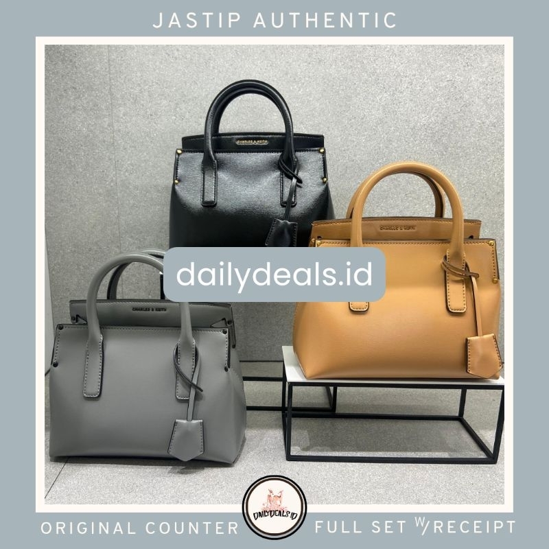 #2-30271421 Rene Top - Jast[p] CK ORIGINAL COUNTER STRUCTURED HANDLE BAG TAS BEST SELLER STORE AUTHE