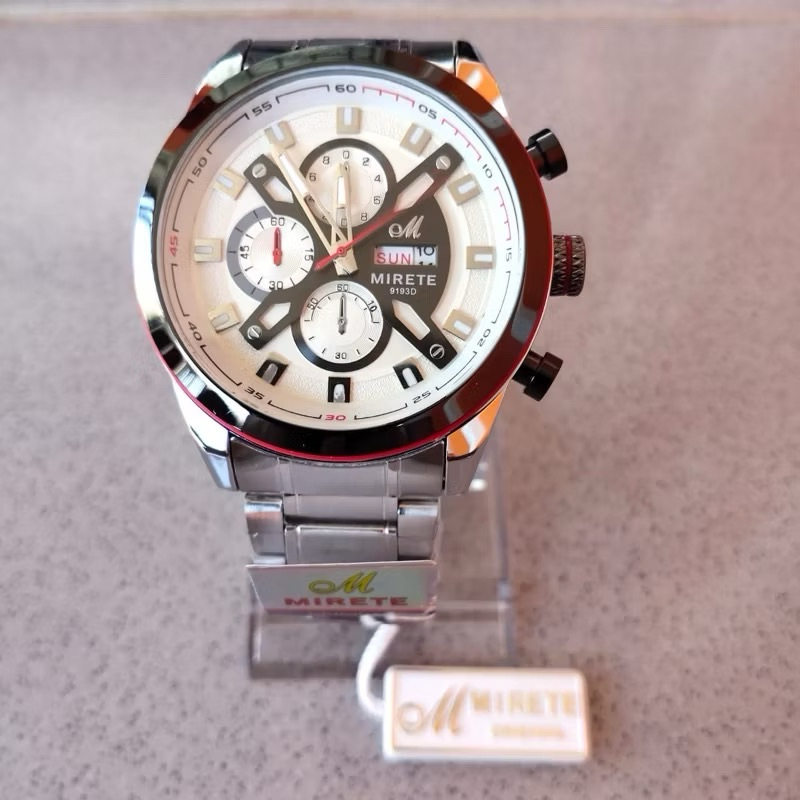 Jam Tangan Pria Rantai MIRETE SWEEP Anti Air