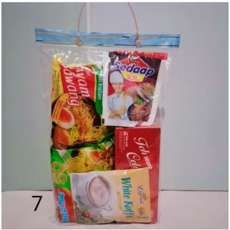 

[MIN 15PCS] PAKET PARCEL SEMBAKO 20000 HAMPERS MAKANAN PAKET BERKAH