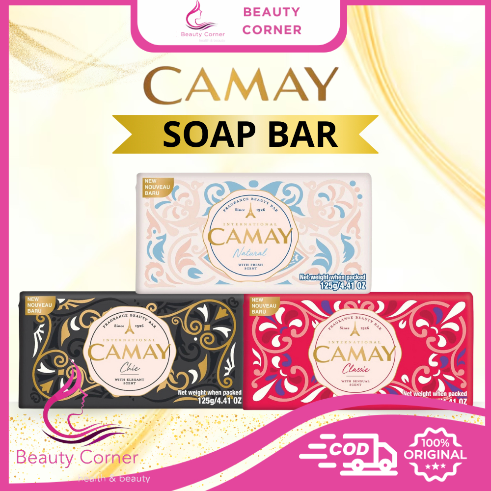 Camay Soap Bar 125gr Sabun Batang Harum - Sabun Mandi