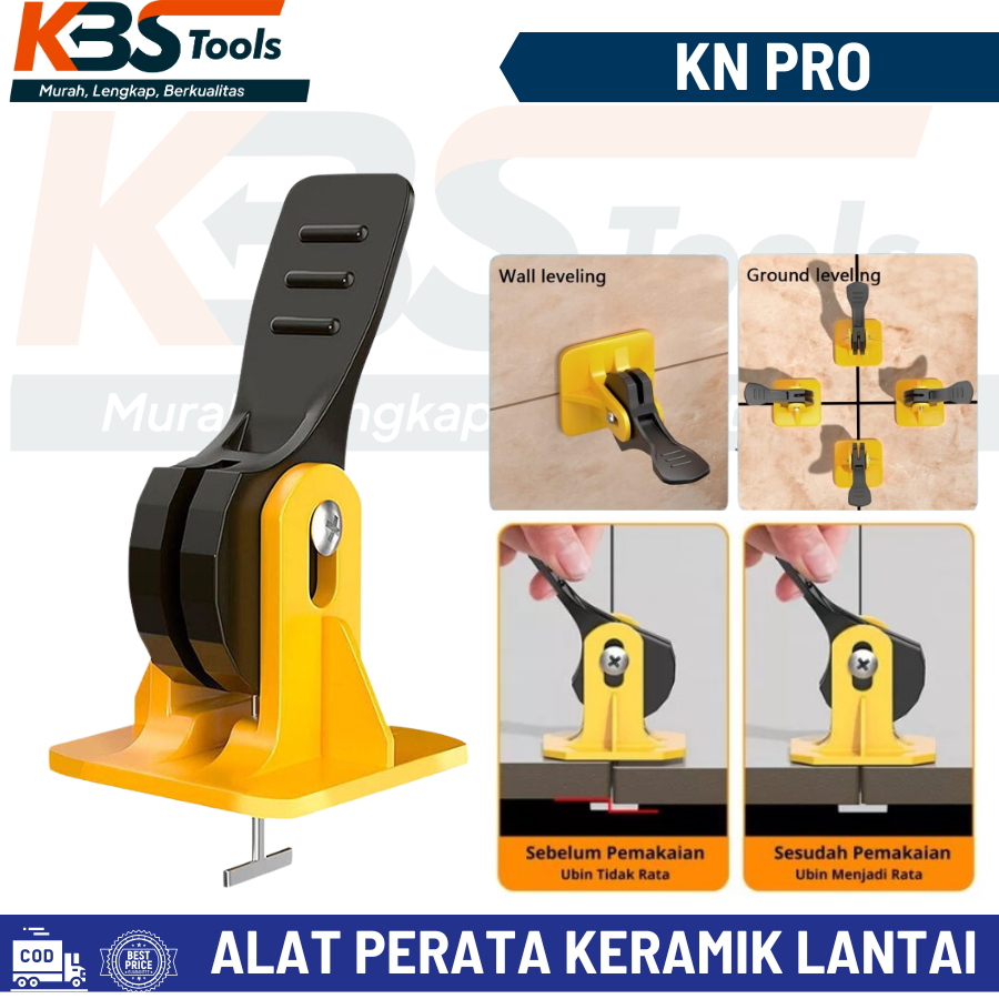 Alat Perata Keramik Set - Tile Leveling 50 PCS - Alat Pasang Keramik Lantai