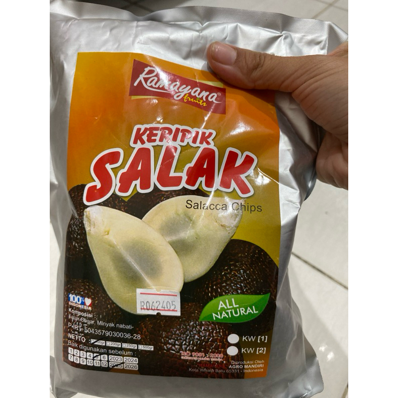 

Keripik Salak Berat 80 Gram
