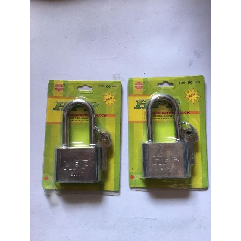 ￼gembok / gembok hpp panjang 60mm / gembok hpp pendek  60mm / kunci pagar / kunci rumah / gembok pag