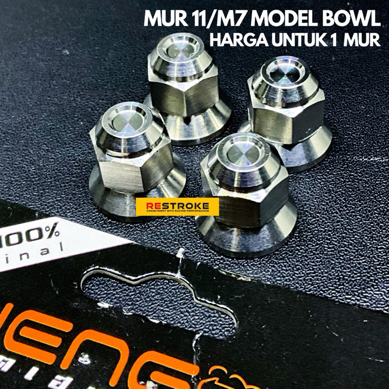 MUR 11 M7 MODEL BOWL ORIGINAL HENG PROBOLT STAINLESS THAILAND
