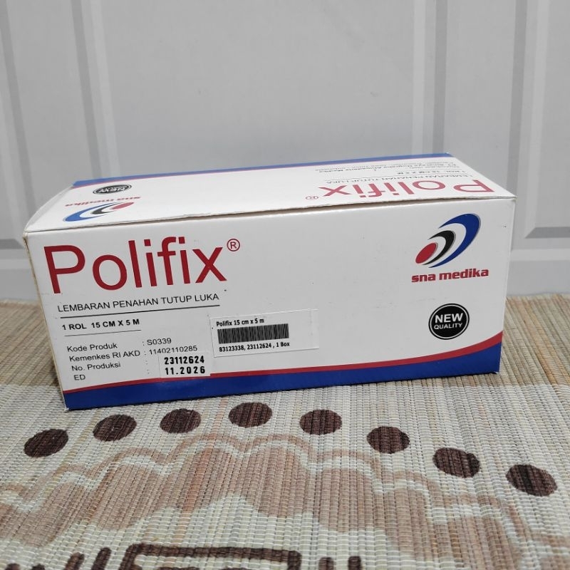Plaster Penutup Luka Polifix 15cm x 5m