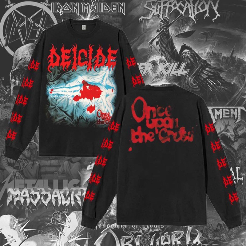 DEICIDE once upon the cross - LONGSLEEVE