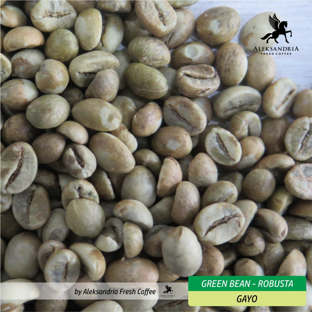 

Green Bean Robusta Gayo | 500 gr & 1 kg