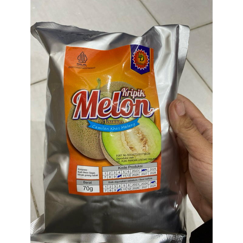 

Keripik Melon Berat 70 Gram