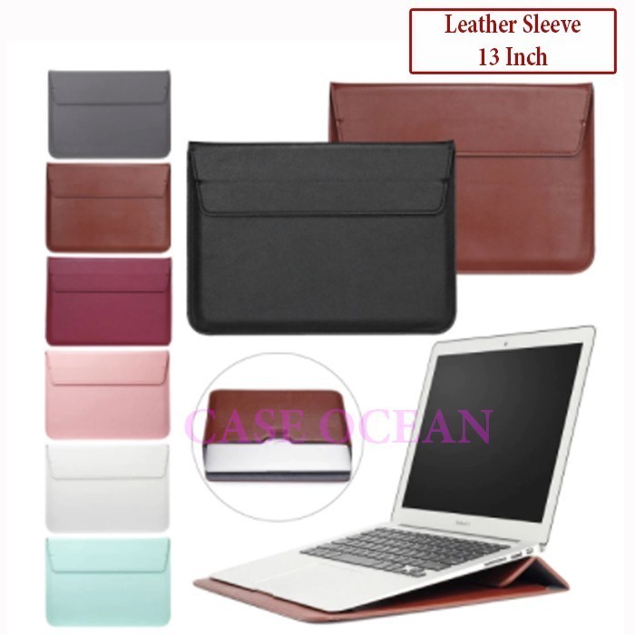 ADVAN Laptop 360 Stylus PRO 14 Inch Leather Case Sleeve Slim Cover Pouch Stand