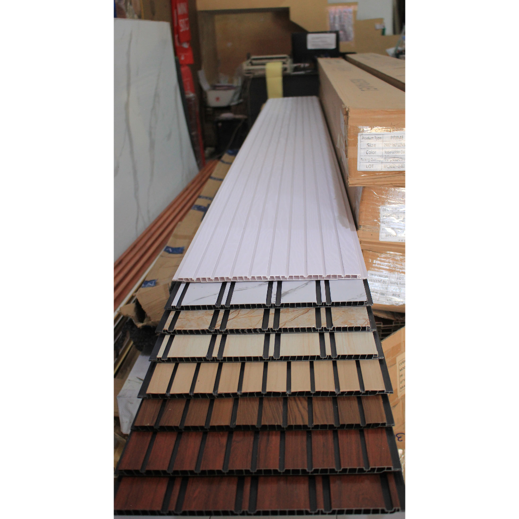 WALLPANEL DINDING & PLAFON WPC PREMIUM Dinding Rumah Minimalis Aesthetic Banyak Motif Dinding