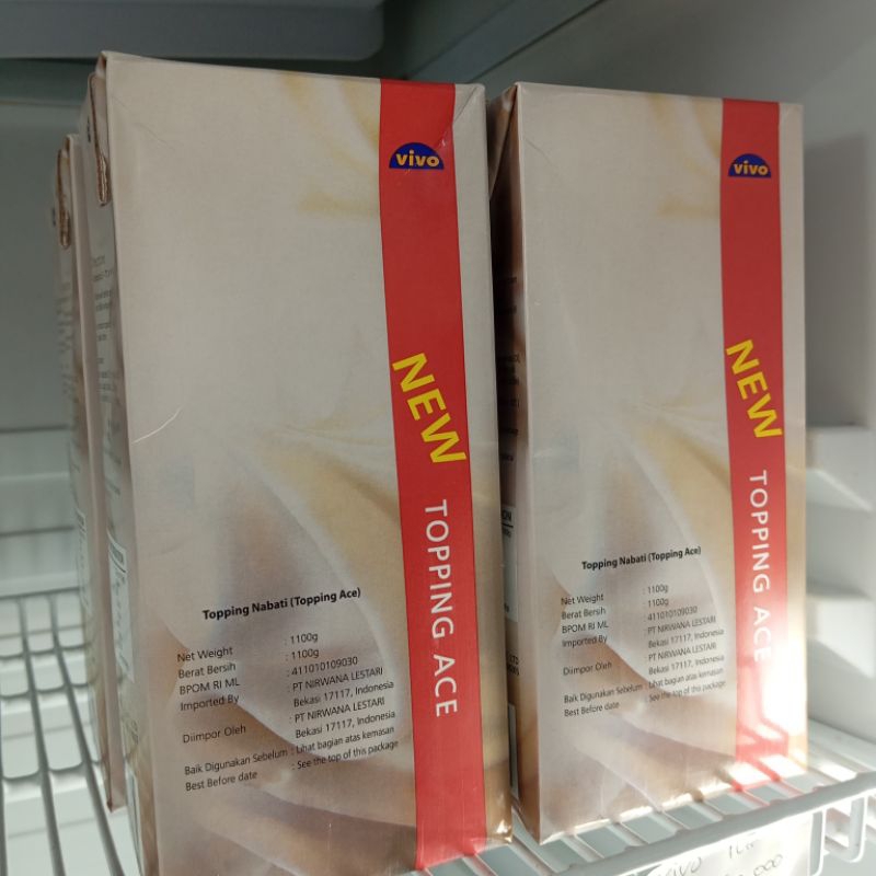 

Vivo Whip Cream Non Dairy 1.100g 1.1kg Topping Nabati Cream Krim Kocok Hiasan Dekorasi Isian Kue Cake Roti
