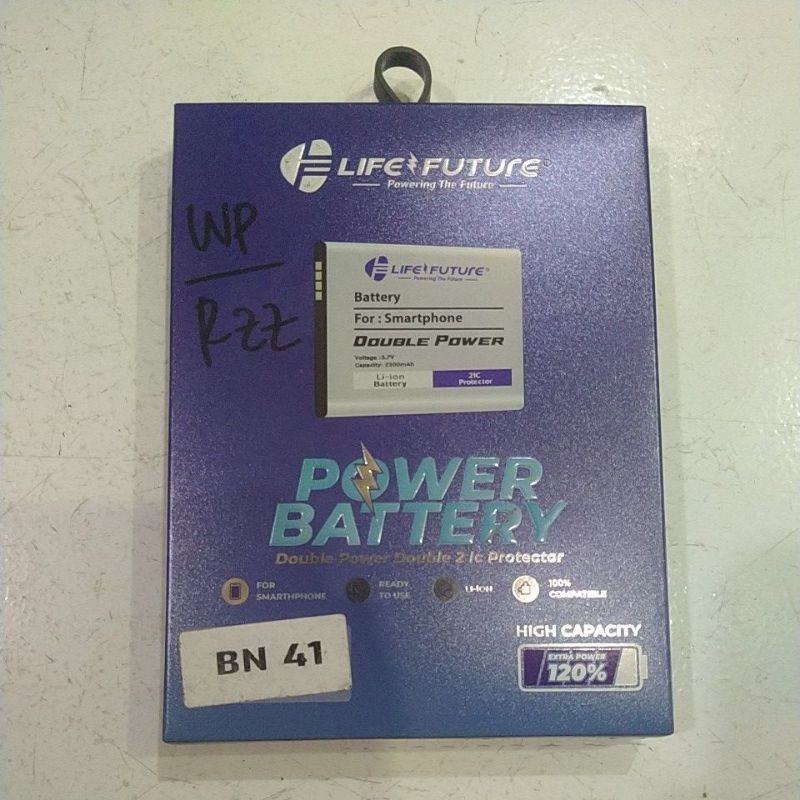 BATTERY REDMI NOTE 4 BN41 LIFE FUTURE