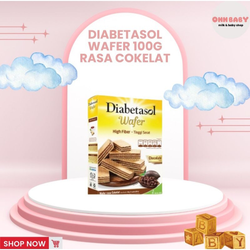 

diabetasol wafer 100g coklat